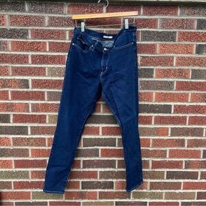 Levi Strauss Dark Blue 311 Shaping Skinny High Rise Denim Skinny Jeans